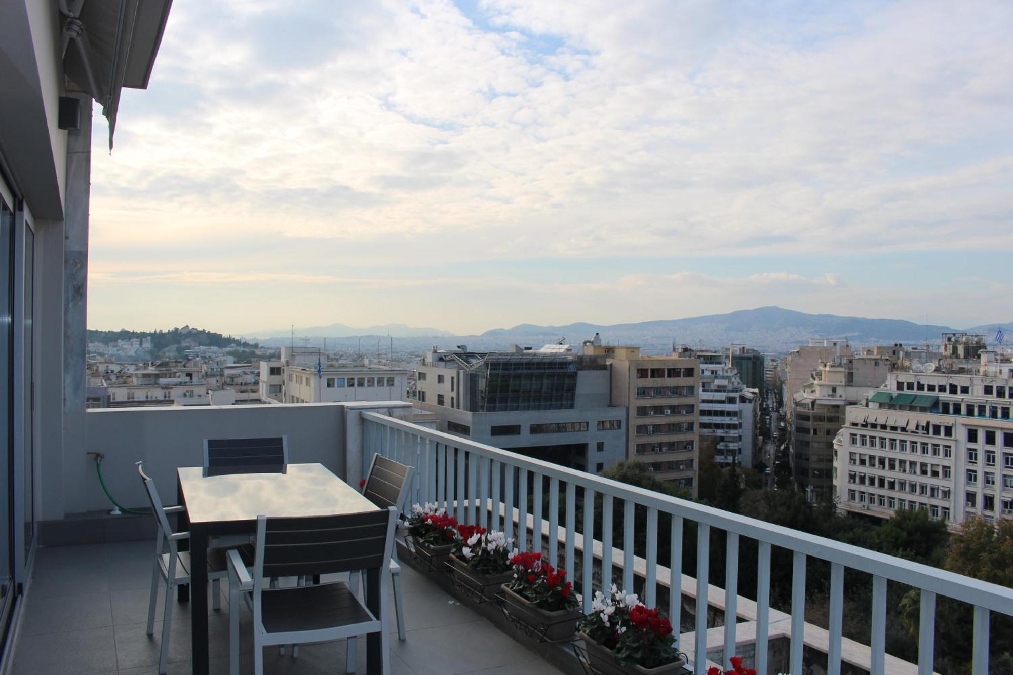 Central Athens Loft Экстерьер фото