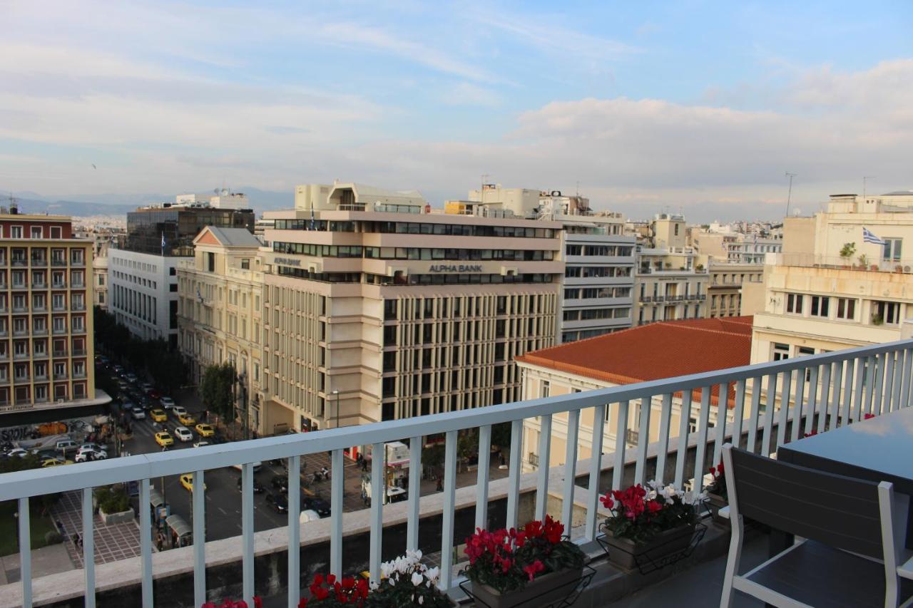 Central Athens Loft Экстерьер фото